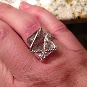 David Yurman statement ring.
